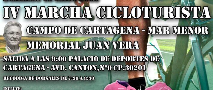 IV Marcha Cicloturista Campo de Cartagena – Mar menor